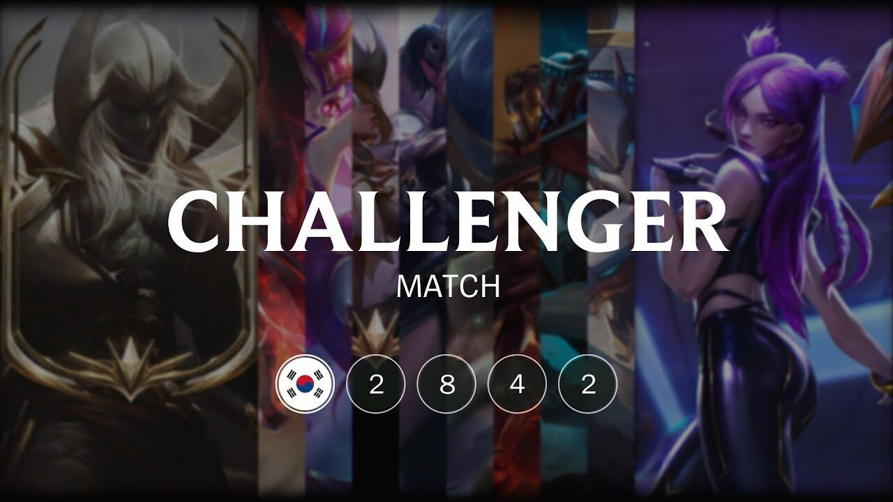 快看完韩服质量局第2842期 LOL SoloQ Highlights